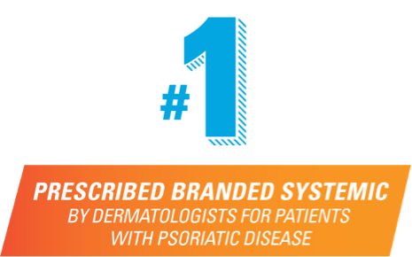 SKYRIZI® is the #1 prescribed systemic by dermatologists for patients with psoriatic disease.
