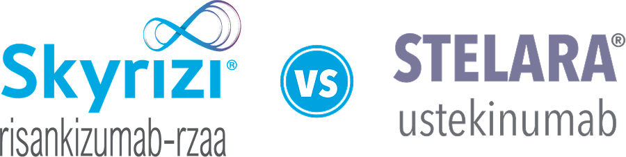Skyrizi (risankizumab-rzaa) vs Stelara Registered Trademark (ustekinumab)