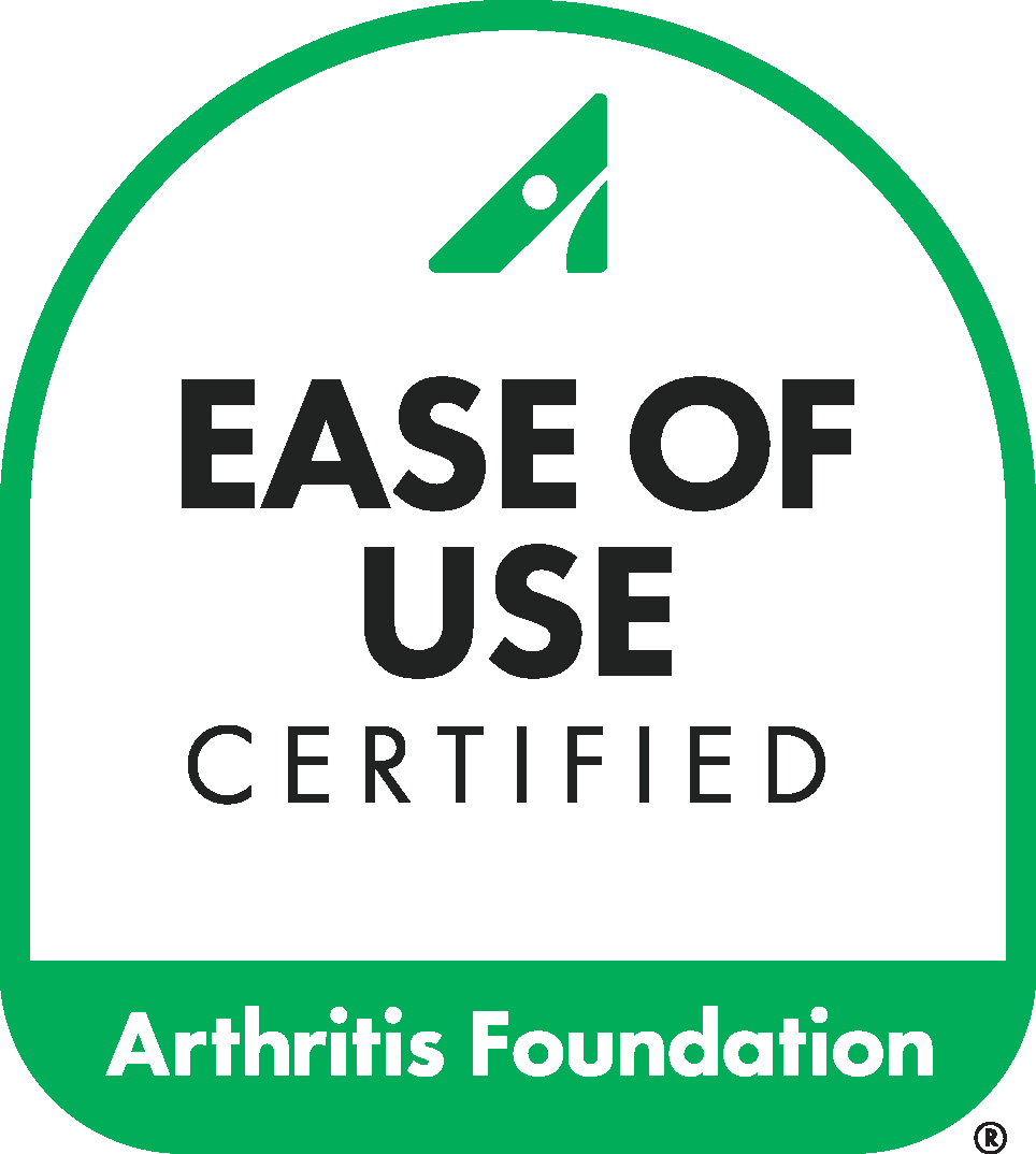 Ease of use certified - Arthritis Foundation